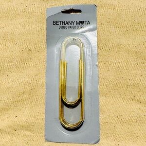 Bethany Mota | Supplies | Jumbo Paper Clips • Gold